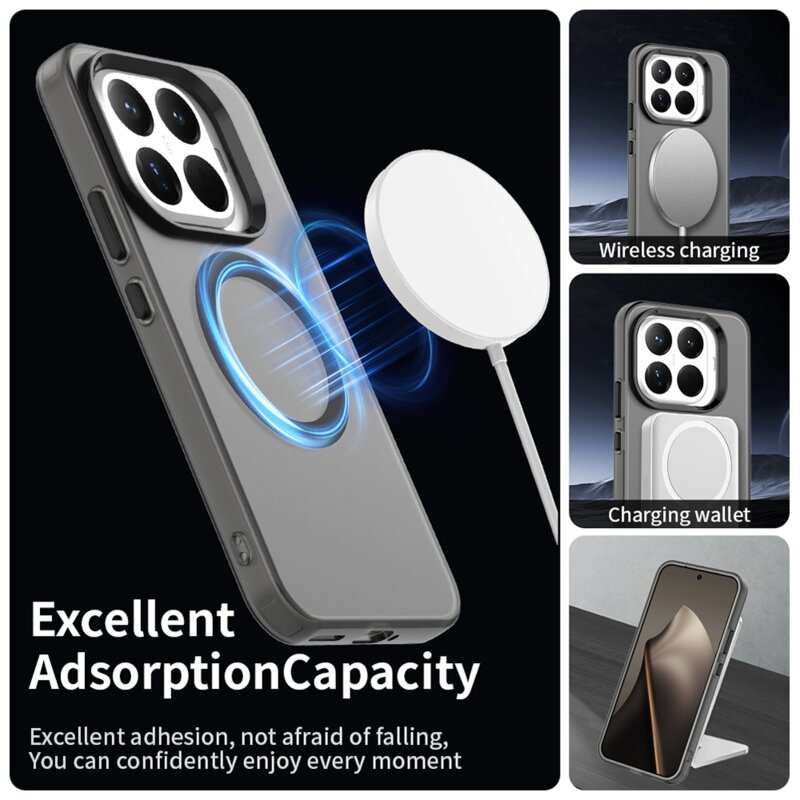 Husa Xiaomi 15T Pro Techsuit CandyCase MagSafe, negru