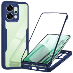 Husa 360° Oppo Reno14 Techsuit ColorVerse, albastru