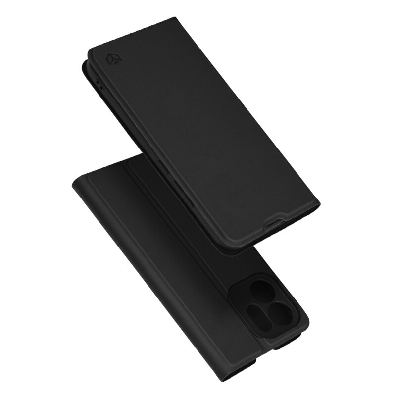 Husa Oppo Reno14 F Techsuit Magskin Book, negru