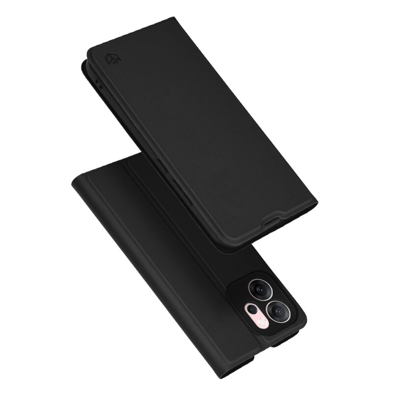 Husa Oppo Reno14 FS 5G Techsuit Magskin Book, negru