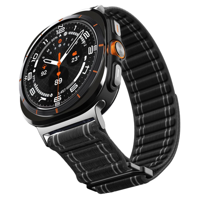 Curea Samsung Galaxy Watch Ultra 47mm Spigen WBF0, negru