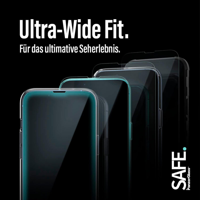 Folie Samsung Galaxy S24 Ultra SAFE. by PanzerGlass® Ultra-Wide Fit w. EasyAligner, negru