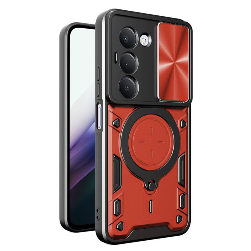 Husa Xiaomi Redmi 15 4G Techsuit CamGuard Pro, rosu
