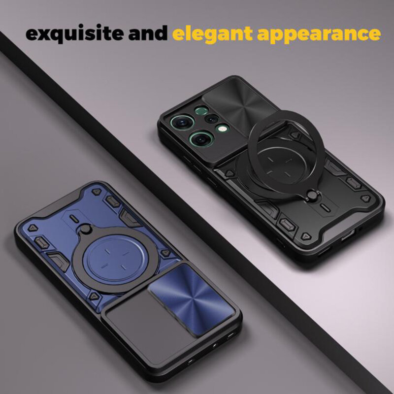 Husa Oppo Reno14 Techsuit CamGuard Pro, mov