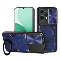 Husa Oppo Reno14 Techsuit CamGuard Pro, albastru