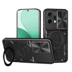 Husa Oppo Reno14 Techsuit CamGuard Pro, negru