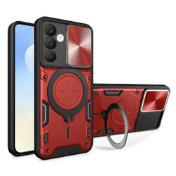Husa Samsung Galaxy S25 FE Techsuit CamGuard Pro, rosu