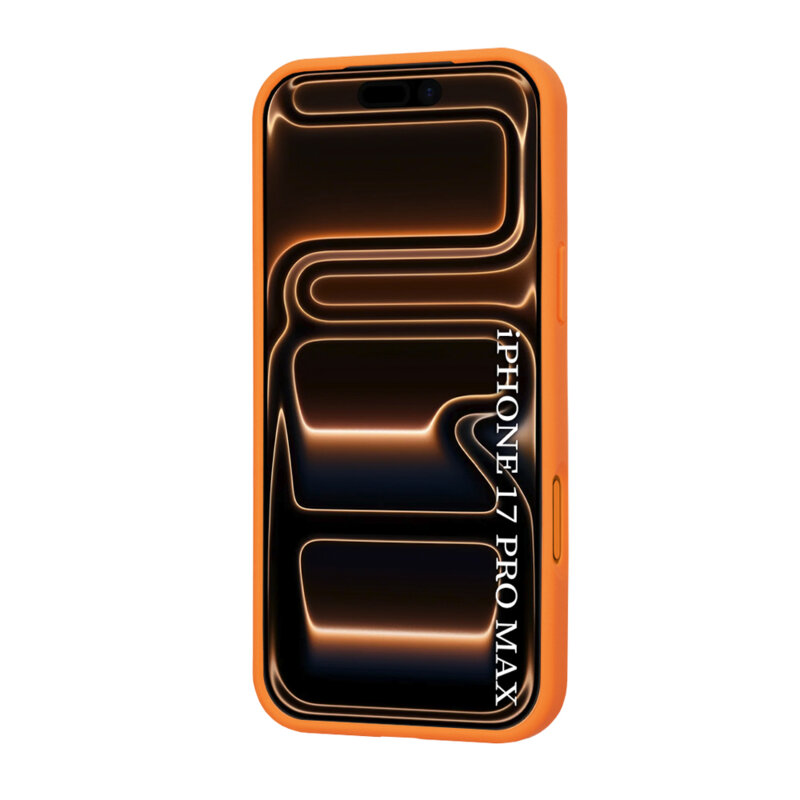 Husa iPhone 17 Pro Max Techsuit MagSafe Pro, portocaliu