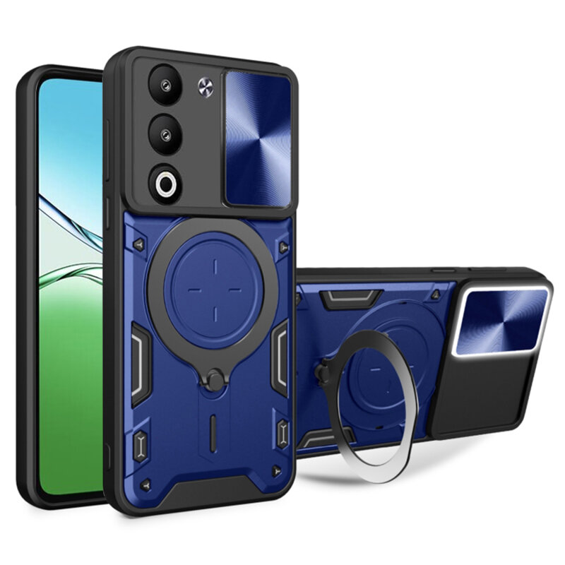 Husa Oppo A5 4G Techsuit CamGuard Pro, albastru