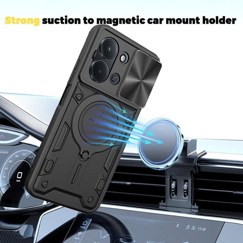 Husa Xiaomi 15T Pro Techsuit CamGuard Pro, negru