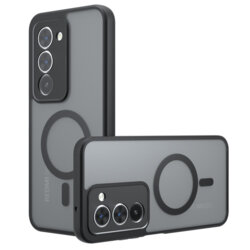Husa Xiaomi Redmi 15 4G Techsuit PureFrost MagSafe, negru frost