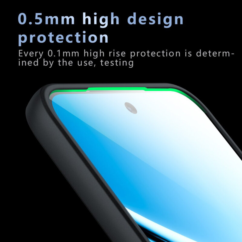 Husa Xiaomi Redmi 15 5G Techsuit PureFrost MagSafe, negru frost