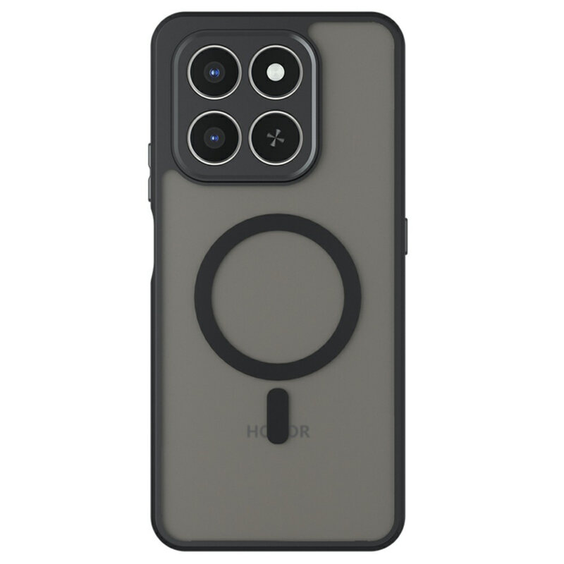 Husa Honor 400 Smart 5G Techsuit PureFrost MagSafe, negru frost