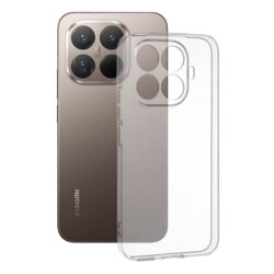 Husa Xiaomi 15T Pro Techsuit Clear Silicone, transparenta