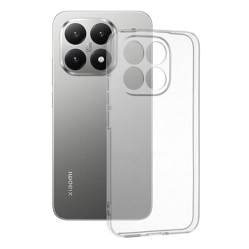 Husa Xiaomi 15T Techsuit Clear Silicone, transparenta