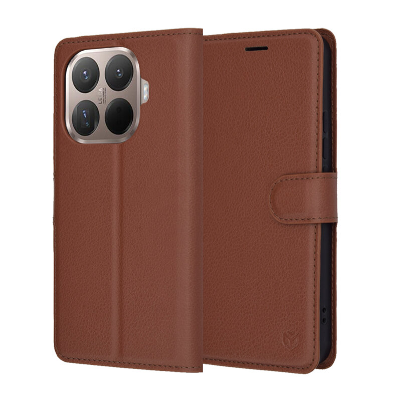 Husa Xiaomi 15T Pro Techsuit Leather Folio, maro