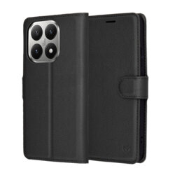Husa Xiaomi 15T Techsuit Leather Folio, negru
