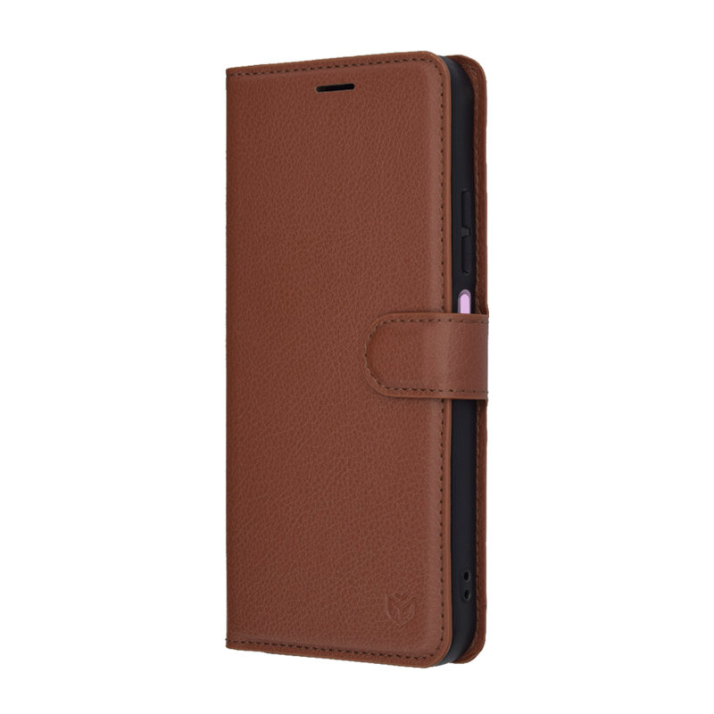 Husa Xiaomi Redmi 15C 5G Techsuit Leather Folio, maro