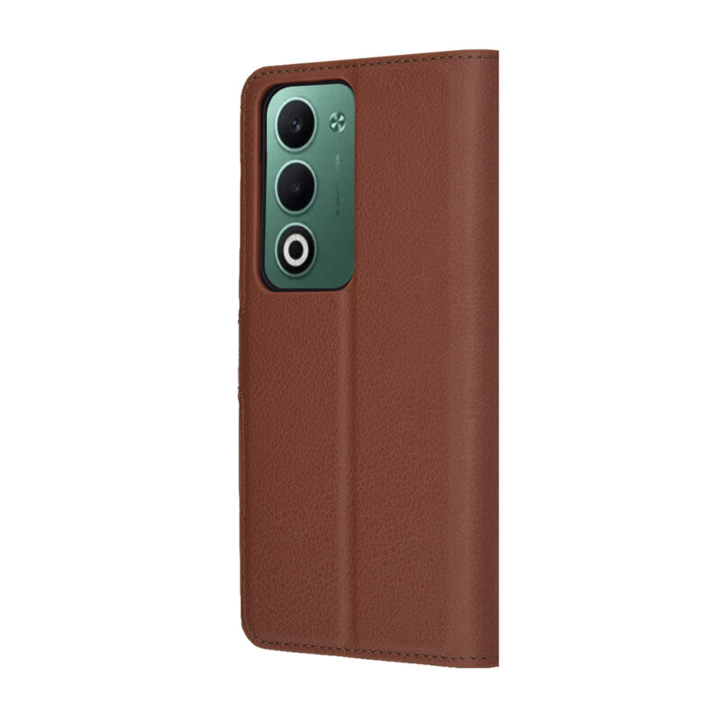 Husa Oppo A5 4G Techsuit Leather Folio, maro