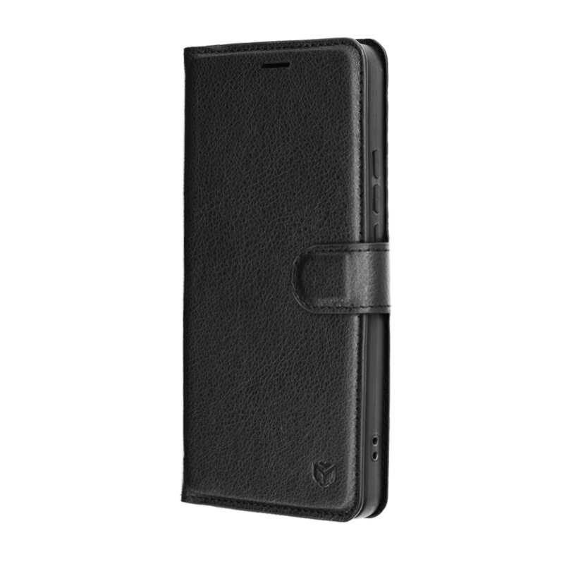 Husa OnePlus Nord CE5 Techsuit Leather Folio, negru