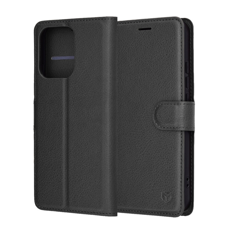 Husa Oppo Reno14 F Techsuit Leather Folio, negru