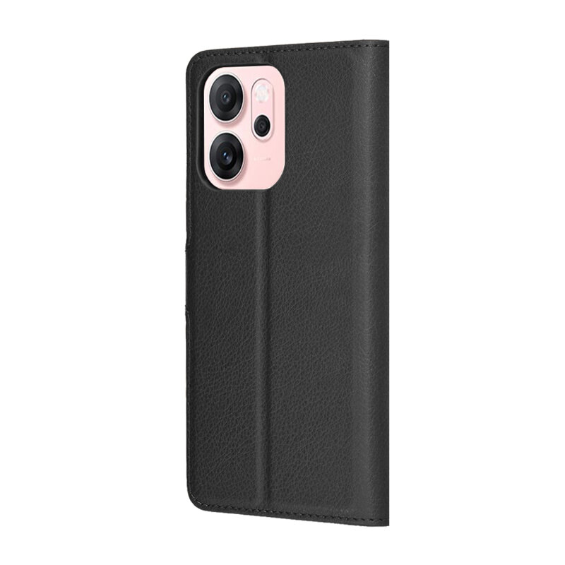 Husa Oppo Reno14 FS 5G Techsuit Leather Folio, negru
