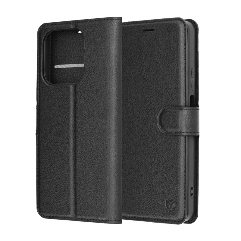 Husa Honor 400 Smart Techsuit Leather Folio, negru