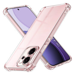 Husa Oppo Reno14 F Techsuit Shockproof Clear Silicone, transparenta