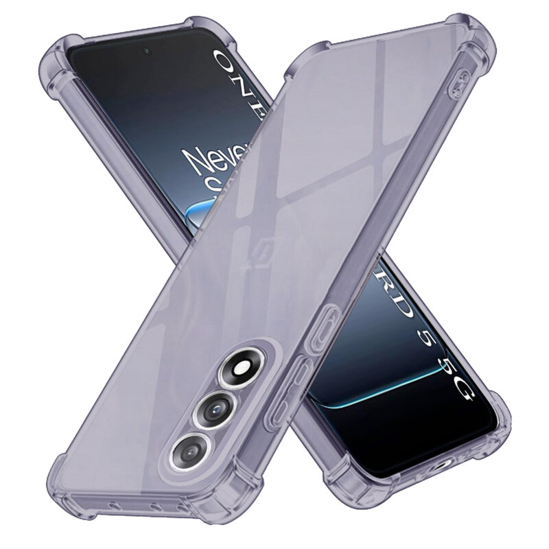 Husa OnePlus Nord 5 Techsuit Shockproof Clear Silicone, fumuriu