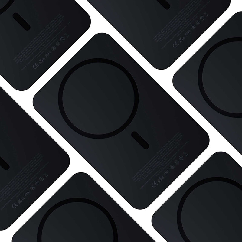 Power Bank 5000mAh cu afisaj digital, 3mk MagSynergy Ni+, gri