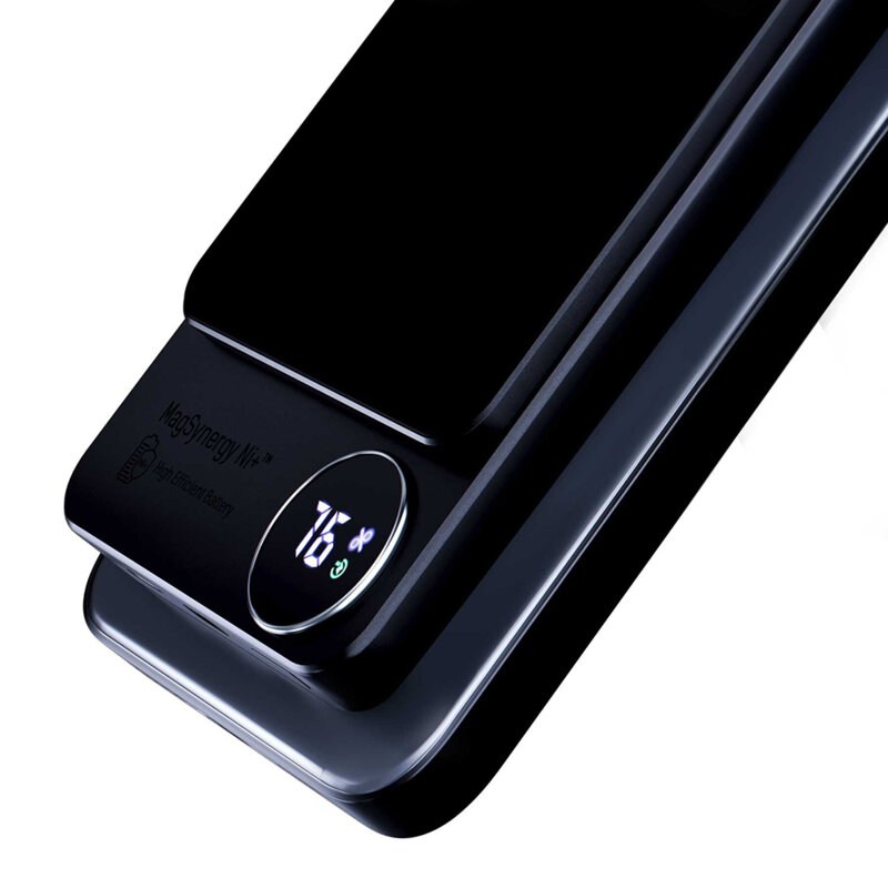 Power Bank 5000mAh cu afisaj digital, 3mk MagSynergy Ni+, gri