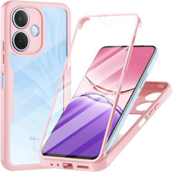 Husa 360° Oppo A5 Pro 5G Techsuit ColorVerse, roz