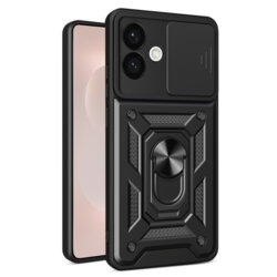 Husa Samsung Galaxy S26 Edge protectie camera Techsuit CamShield Series, negru