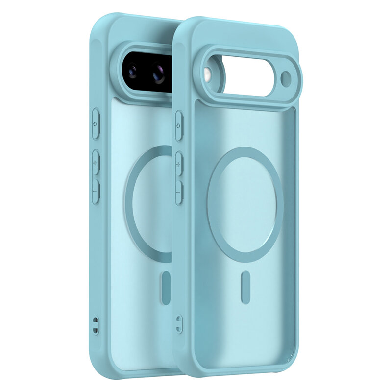 Husa Google Pixel 10 Techsuit HaloFrost II MagSafe, verde menta