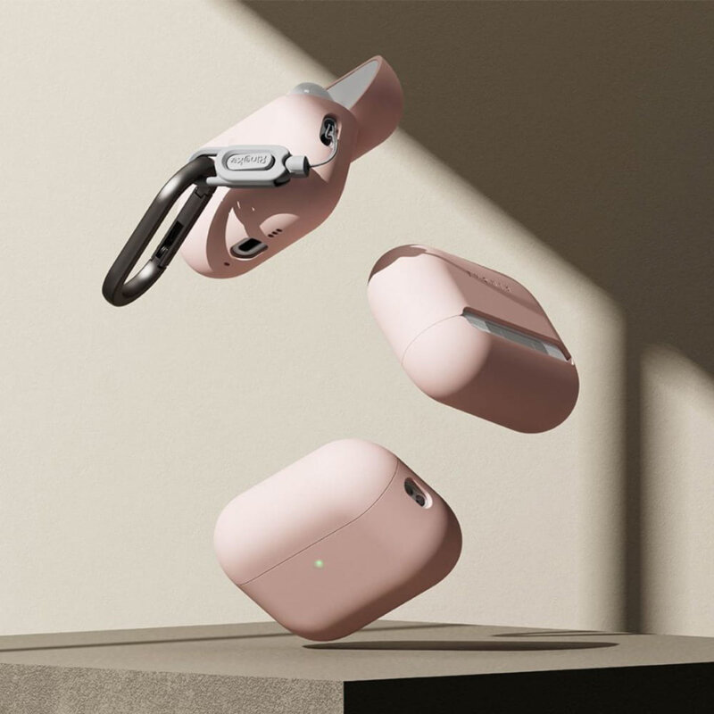 Husa AirPods Pro 3 Ringke Silicone, roz