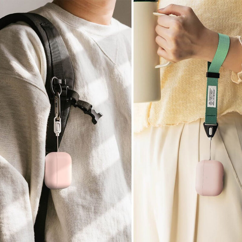 Husa AirPods Pro 3 Ringke Silicone, roz