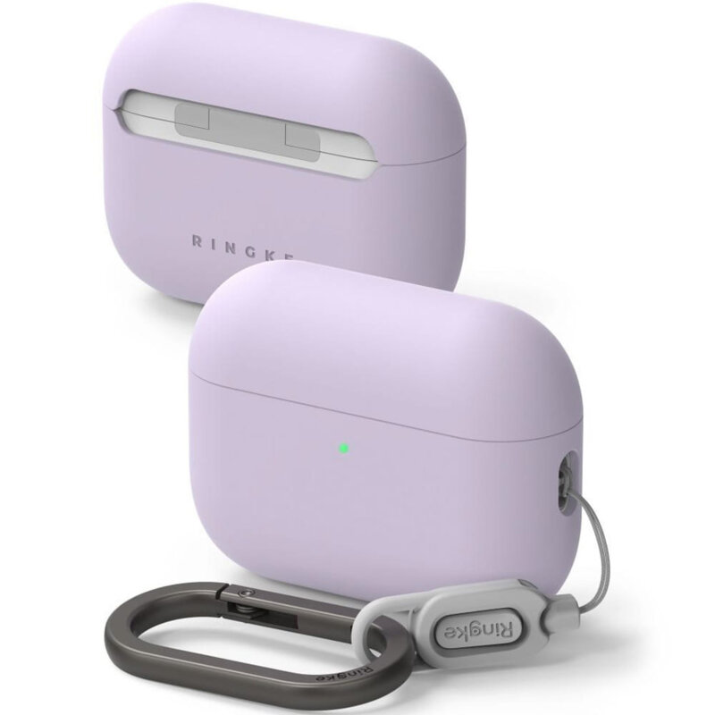 Husa AirPods Pro 3 Ringke Silicone, lila