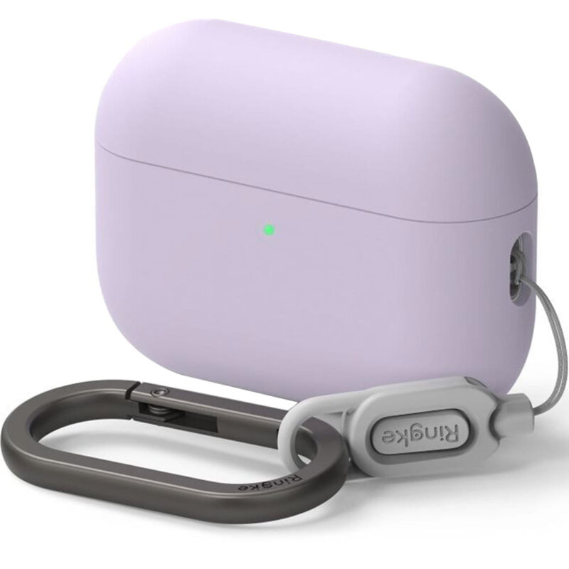 Husa AirPods Pro 3 Ringke Silicone, lila
