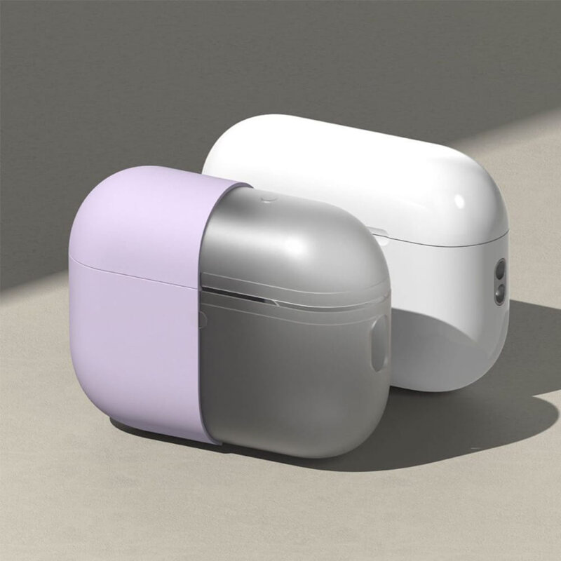 Husa AirPods Pro 3 Ringke Silicone, lila