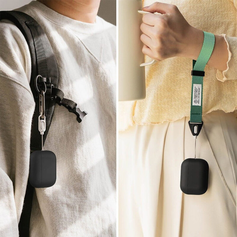Husa AirPods Pro 3 Ringke Silicone, negru