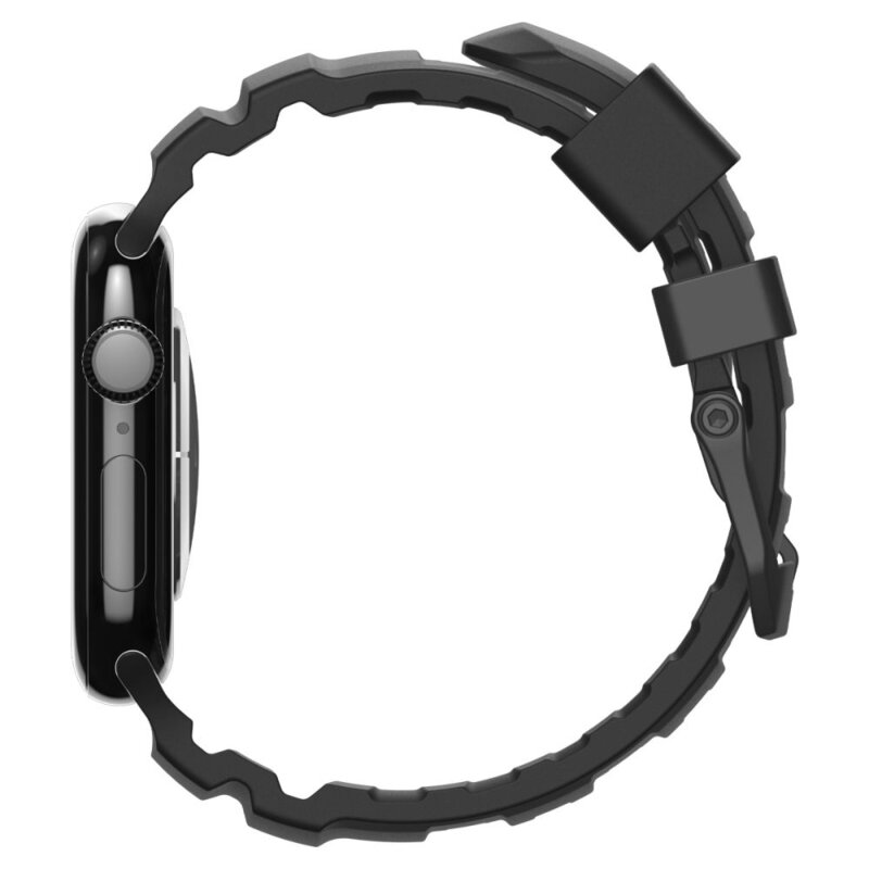 Curea Apple Watch 9 45mm Spigen WBS2, negru