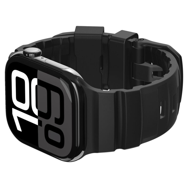 Curea Apple Watch 9 45mm Spigen WBS2, negru