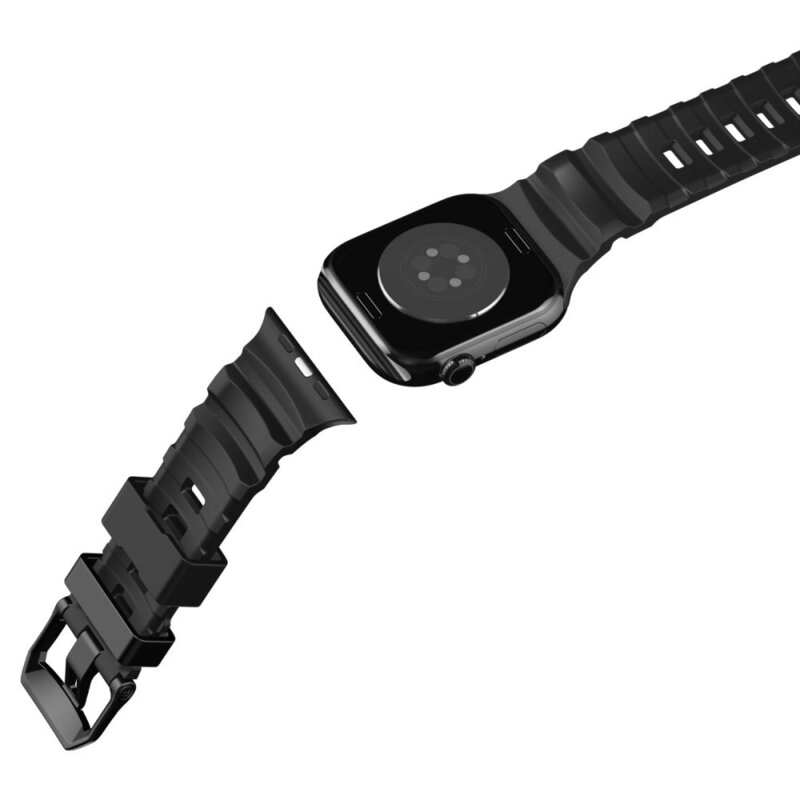 Curea Apple Watch 9 45mm Spigen WBS2, negru