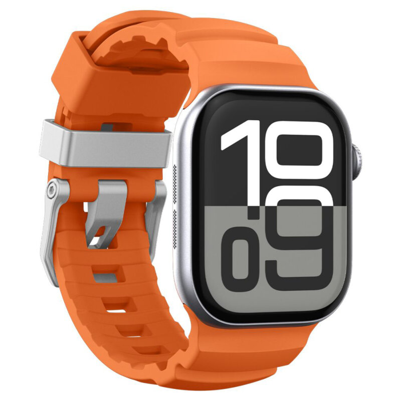 Curea Apple Watch 8 45mm Spigen WBS2, portocaliu