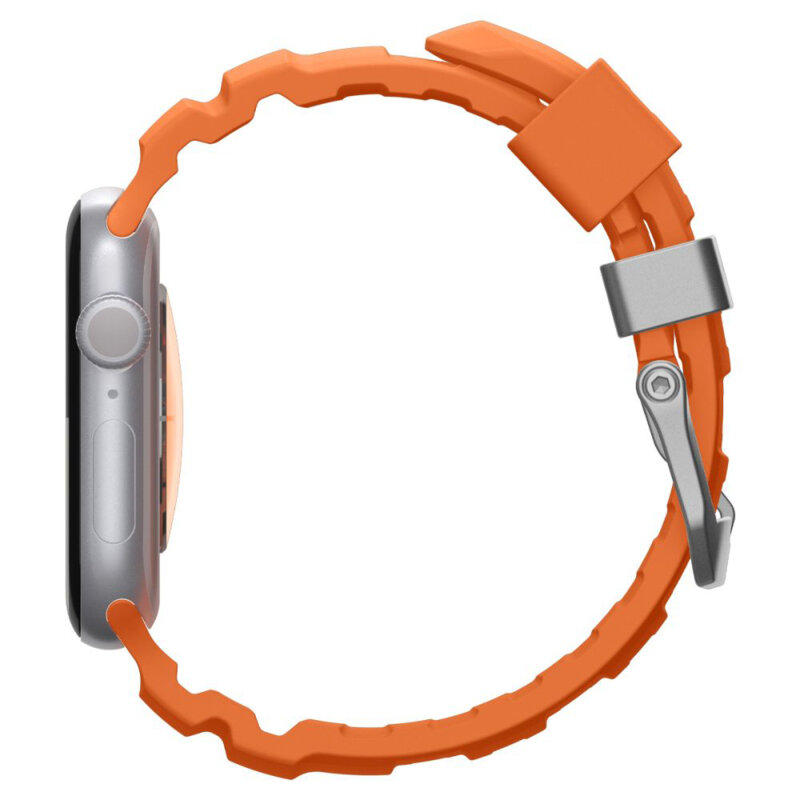 Curea Apple Watch SE 44mm Spigen WBS2, portocaliu