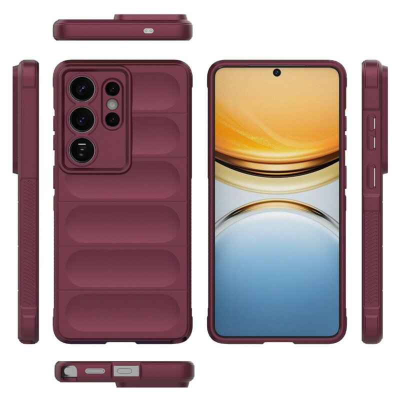 Husa Samsung Galaxy S26 Ultra Techsuit Magic Shield, bordo