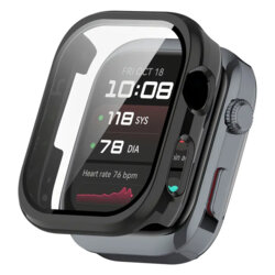 [Pachet 360°] Husa + folie Huawei Watch D2 Techsuit Defense, negru