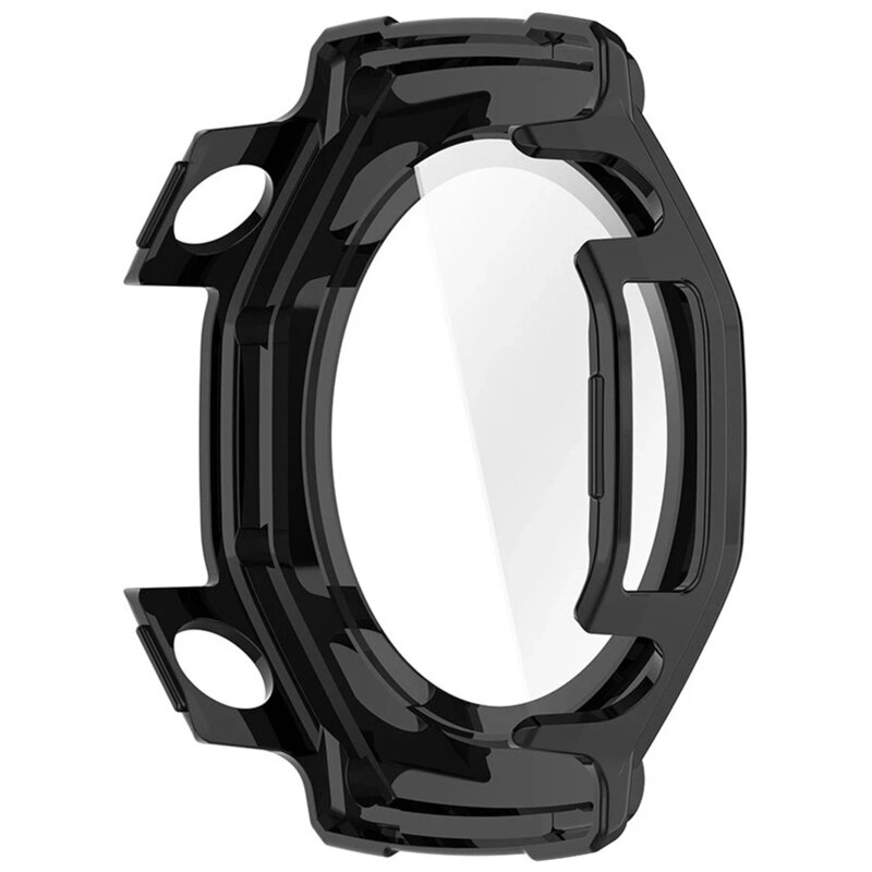 [Pachet 360°] Husa + folie Amazfit T-Rex 3 Techsuit Defense, negru