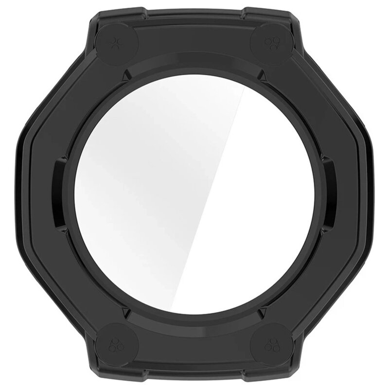 [Pachet 360°] Husa + folie Amazfit T-Rex 3 Techsuit Defense, negru