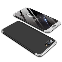 Husa Huawei Honor 10 GKK 360 Full Cover Negru-Argintiu
